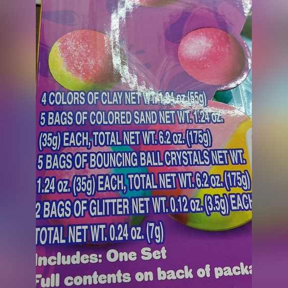 Creative Kids 3 in 1 Super Set (Sand Art, Clay‎ Art, Magic Bouncing Balls) - Picture 11 of 11